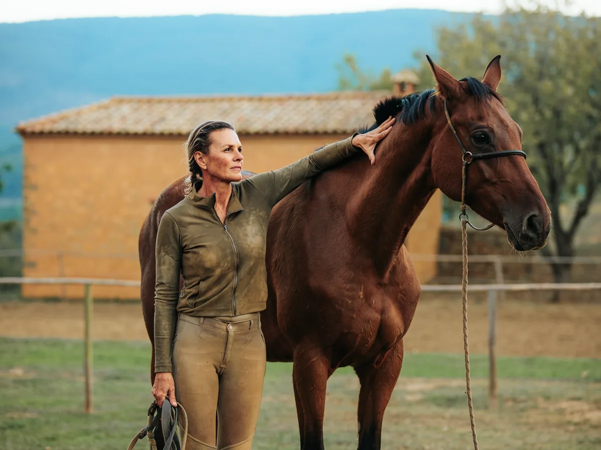 Cours d'équitation à Saint-Pierre-de-Chérennes, Isère